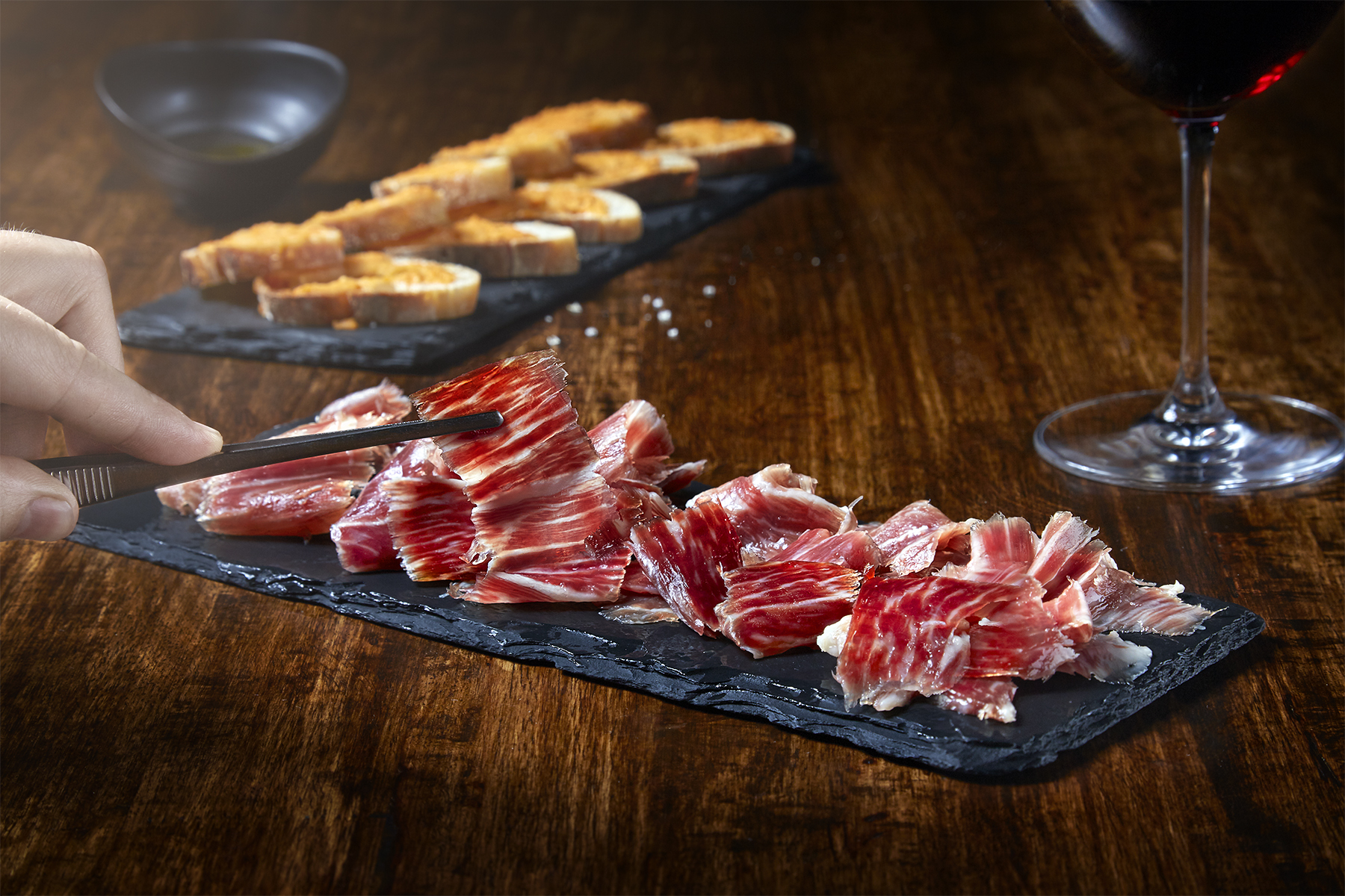 Iberico ham