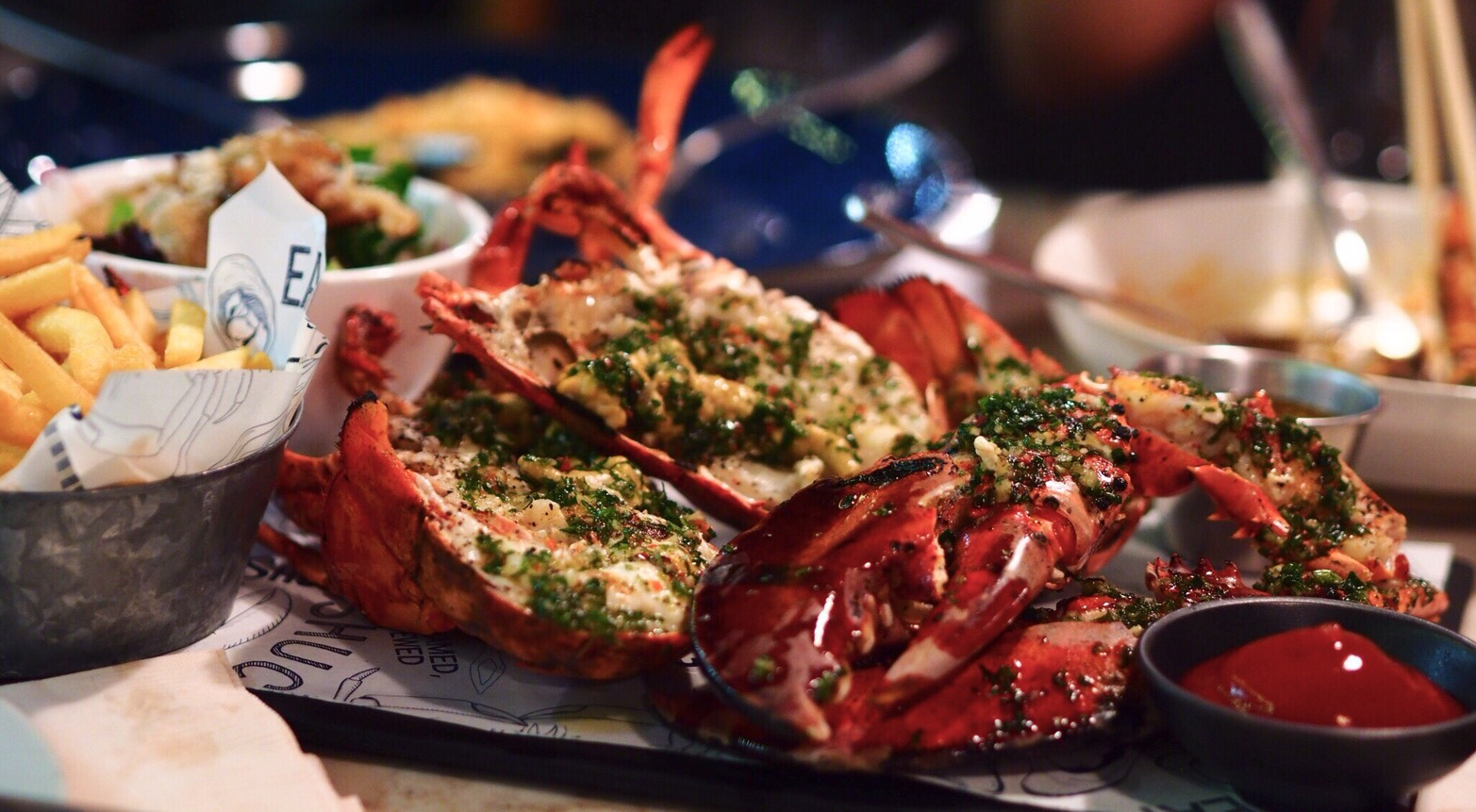 grilled lobster