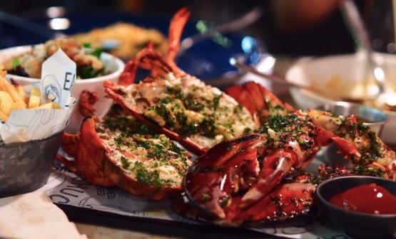 grilled lobster